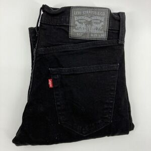 Levi's 512 Slim Taper Black Jeans Mens Size 29x30 NWOT